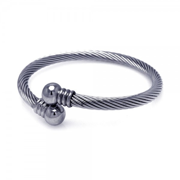 Stainless Steel Cable Bracelet SSBB00010