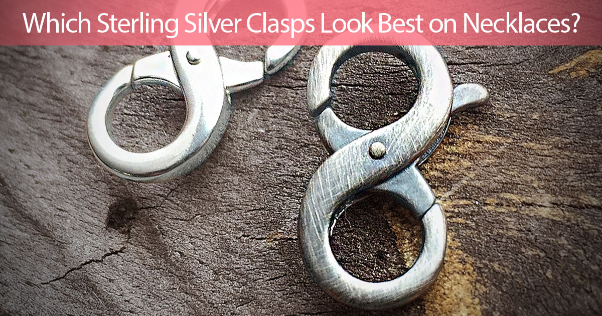Sterling Silver Clasp - Modern S-hook