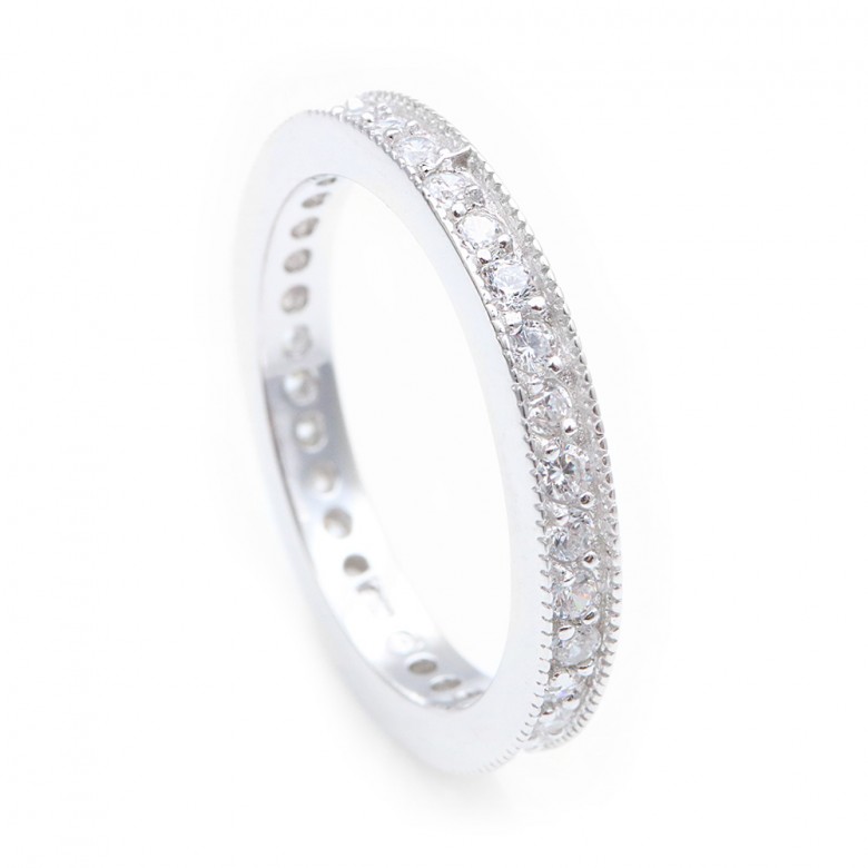 Sterling Silver CZ Stackable Ring Set SSTR00513