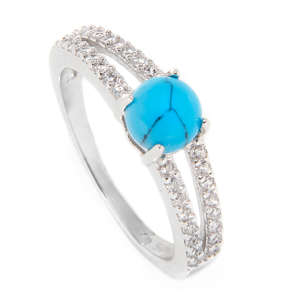 Sterling Silver Turquoise Ring SBGR01056